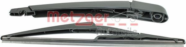 METZGER 2190287 Braccio spazzola tergicristallo posteriore, con calotta/coperchio, con spazzola tergi integrata Fiat PANDA 2016 di qualità originale
