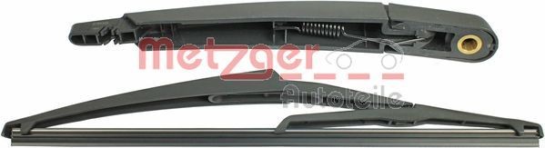 METZGER 2190305 Wiper Arm, windscreen washer Rear, with cap, with integrated wiper blade