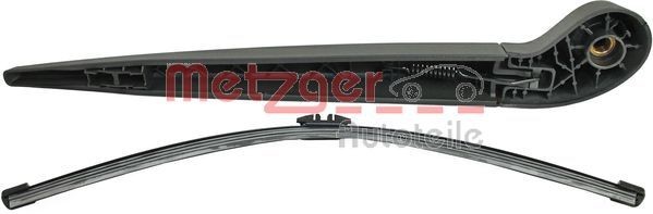 METZGER 2190331 Wiper Arm, windscreen washer Rear, with cap, with integrated wiper blade