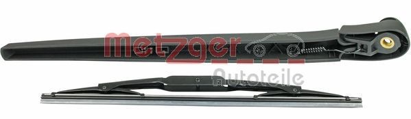 METZGER Rear, with integrated wiper blade, with cap Wiper Arm 2190371 buy