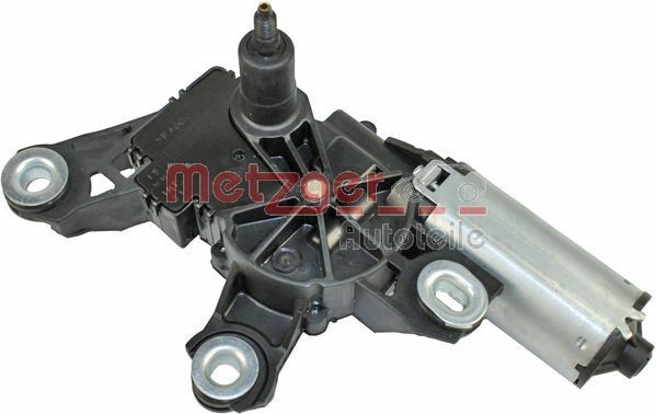 METZGER 2190661 Wiper motor 12V, Rear, with integrated washer fluid jet