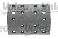 VALEO 219263 Bremsbelagsatz, Trommelbremse für IVECO EuroTech MH LKW in Original Qualität