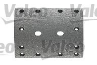 VALEO 219384 Bremsbelagsatz, Trommelbremse für IVECO EuroTech MP LKW in Original Qualität