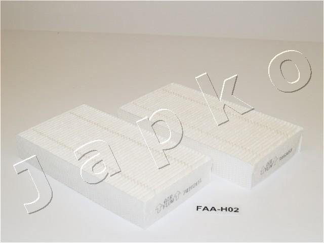 JAPKO Filter Insert, 180 mm x 94,5 mm x 29,5 mm Width: 94,5mm, Height: 29,5mm, Length: 180mm Cabin filter 21H02 buy