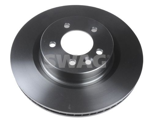 SWAG 22 94 3848 Brake disc Front Axle, 337,4x30mm, 5x120, internally vented, Coated