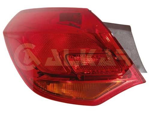 ALKAR Left, Outer section, without bulb holder Left-/right-hand drive vehicles: for left-hand drive vehicles Tail light 2201439 buy