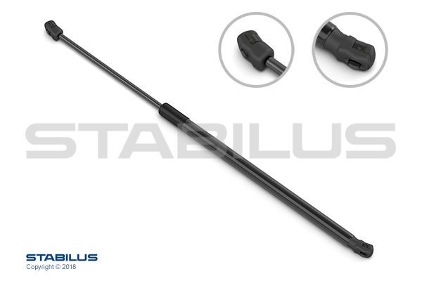 STABILUS 220389 Amortiguadores de maletero // LIFT-O-MAT®, Fuerza eyección: 300N Mercedes de calidad originales