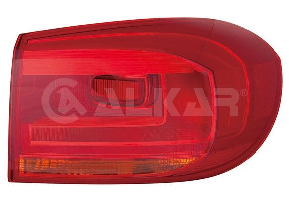 2212134 ALKAR Tail lights VW Right, Outer section, without bulb holder