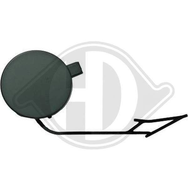 Great value for money - DIEDERICHS Flap, tow hook 2216864