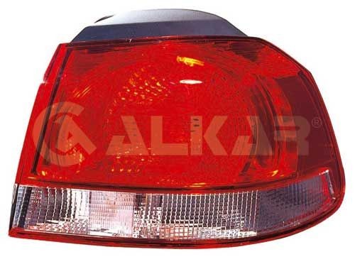 Alkar ALKAR Feu Arrière Gauche pour VW Golf VI 5K1 