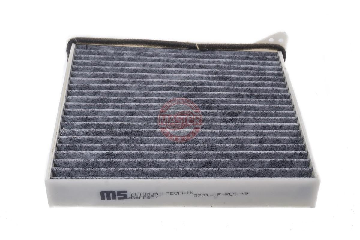 MASTER-SPORT 2231-IF-PCS-MS Pollen filter Activated Carbon Filter, 233 mm x 231 mm x 74 mm