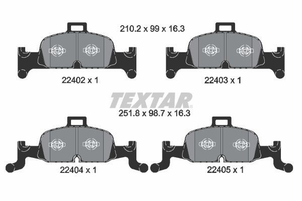 22402 TEXTAR 2240201 Gearbox oil Audi A6 C8 40 TDI Mild Hybrid quattro 204 hp Diesel/Electro 2022 price