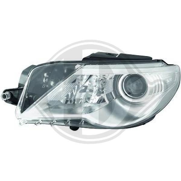 DIEDERICHS Headlight 2247282 Volkswagen PASSAT 2012