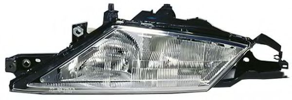 HELLA 1AB 354 311-031 Headlight Left, H7, W5W, H3, Bulb Technology, 12V, with low beam, with high beam, with position light, for right-hand traffic, with motor for headlamp levelling, E3 52322, ECE