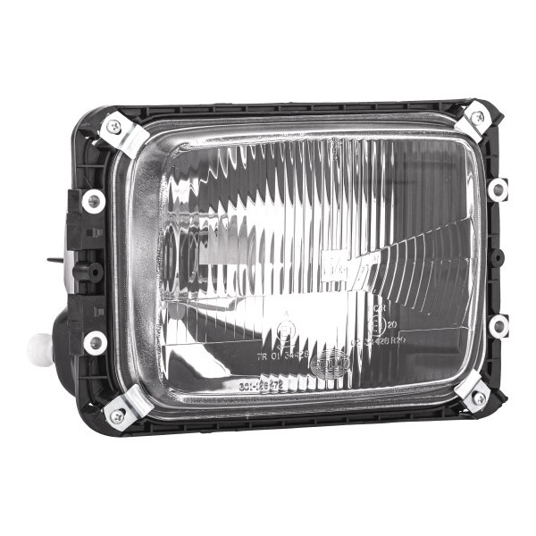 012564 HELLA Right, T4W, H4, Halogen, 12, 24V, with position light, with low beam, with high beam, for right-hand traffic, without bulbs, without direction indicator Left-hand/Right-hand Traffic: for right-hand traffic, Vehicle Equipment: for vehicles without headlight levelling Front lights 1AE 003 440-681 buy