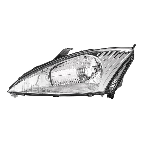 HELLA 1AE 010 199-011 Headlight Left, P21/5W, H4, Halogen, 12V, with low beam, without indicator, with position light, with high beam, for right-hand traffic, without motor for headlamp levelling, with bulbs