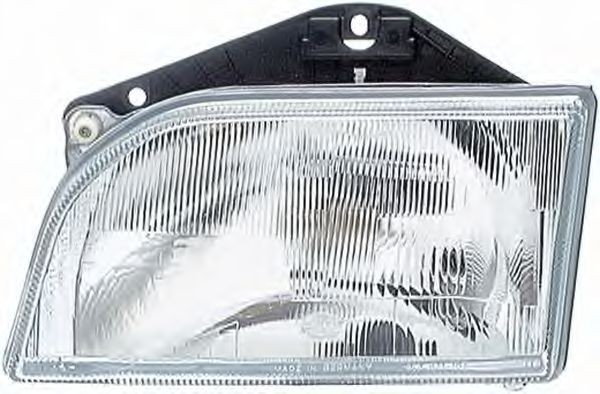 HELLA 1AG 007 752-021 Headlight Right, H4, W5W, Halogen, 12V, with low beam, with high beam, with position light, for right-hand traffic, E1 552