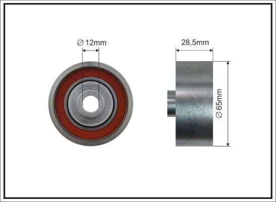 CAFFARO Ø: 65mm Deflection / Guide Pulley, v-ribbed belt 227-108 buy