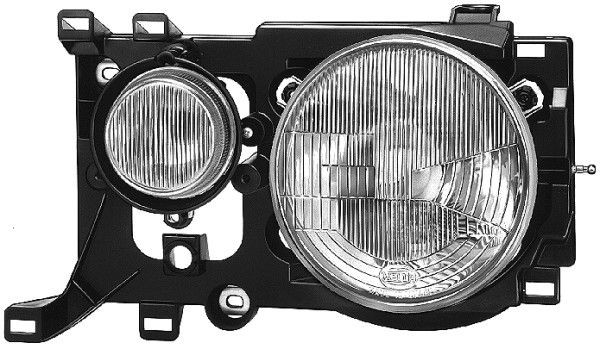 E4 19002 HELLA Right, HB4, H4, W5W, Halogen, 12V, with low beam, with position light, with front fog light, with high beam, for right-hand traffic, with bulbs, ECE Left-hand/Right-hand Traffic: for right-hand traffic Front lights 1D7 963 100-021 buy