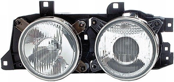 012461 HELLA Left, W5W, H1/H1, Halogen, Dual Headlight, DE, 12V, with position light, with low beam, for low beam, with high beam, for right-hand traffic, without bulbs, ECE Left-hand/Right-hand Traffic: for right-hand traffic Front lights 1DL 006 020-391 buy