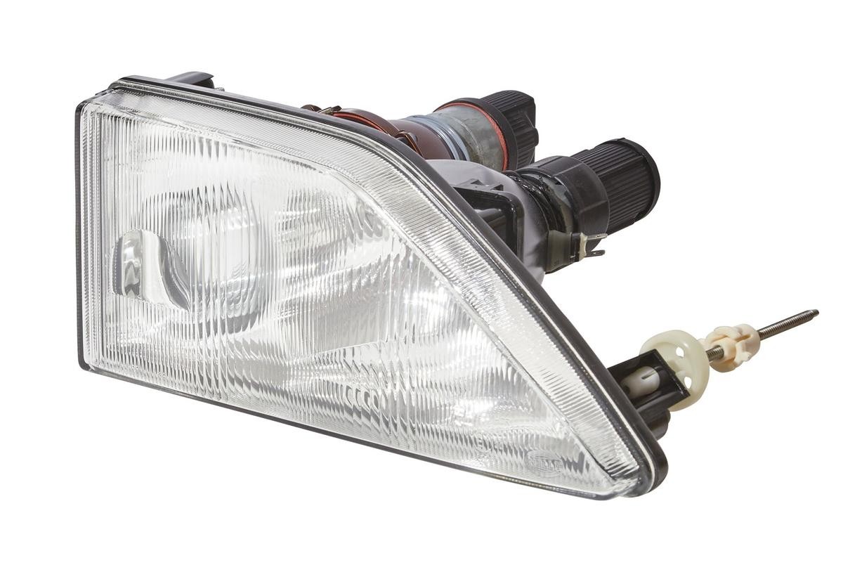 E1 1600 HELLA Right, T4W, H1/H1, DE, Halogen, 24V, with position light, with high beam, with low beam, for right-hand traffic, without direction indicator, with bulbs Left-hand/Right-hand Traffic: for right-hand traffic Front lights 1DL 007 859-021 buy