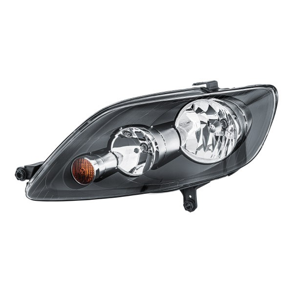E4 10222 HELLA Left, P21W, W5W, H7/H7, Halogen, 12V, white, with low beam, with high beam, with indicator, with position light, for right-hand traffic, with motor for headlamp levelling, with bulbs Left-hand/Right-hand Traffic: for right-hand traffic Front lights 1EE 247 013-051 buy