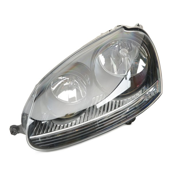HELLA 1EG247007-871 Headlight set with bulbs, with motor for headlamp levelling