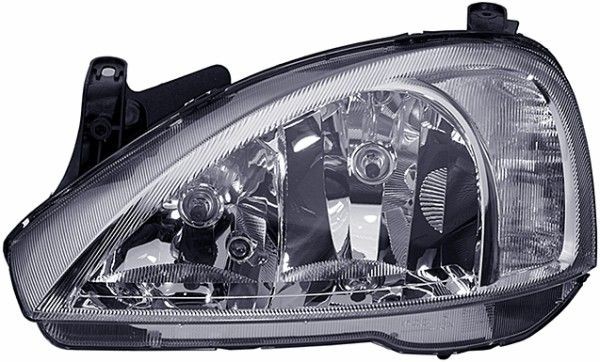 E1 1103 HELLA Left, H7/H7, PY21W, W5W, Halogen, 12V, white, with low beam, with high beam, with position light, with indicator, for right-hand traffic, with bulbs, with motor for headlamp levelling, ECE Left-hand/Right-hand Traffic: for right-hand traffic Front lights 1EH 008 684-011 buy