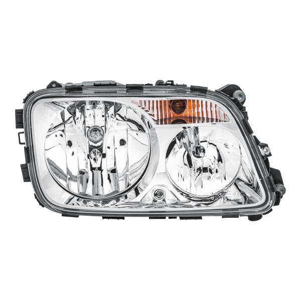 E1 2417 HELLA Right, W5W, PY21W, H7/H1, H7, H1, FF, Halogen, 24V, with high beam, with indicator, with low beam, for right-hand traffic, with bulbs, without masking frame Left-hand/Right-hand Traffic: for right-hand traffic, Vehicle Equipment: for vehicles with headlight levelling Front lights 1EH 009 513-041 buy