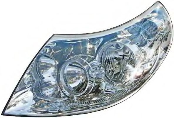 HELLA 1EJ 354 378-021 Headlight Right, W5W, PY21W, H7, H1, Halogen, 12V, with indicator, with low beam, with position light, with high beam, for right-hand traffic, without bulbs, with motor for headlamp levelling
