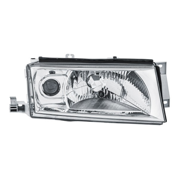 E4 9756 HELLA Right, H4/H3, W5W, H4, H3, Halogen, DE, 12V, with position light, with low beam, with high beam, for right-hand traffic, with motor for headlamp levelling, without direction indicator, with bulbs Left-hand/Right-hand Traffic: for right-hand traffic, Vehicle Equipment: for vehicles with headlight levelling Front lights 1EL 010 202-021 buy