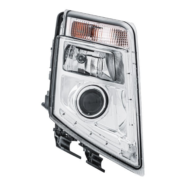E1 2583 HELLA Right, H7/H7, LED, PY21W, Halogen, DE, 24V, with low beam, with position light (LED), with high beam, with indicator, for right-hand traffic, with bulbs Left-hand/Right-hand Traffic: for right-hand traffic, Vehicle Equipment: for vehicles without headlight levelling, for vehicles with leveling control Front lights 1EL 010 478-101 buy