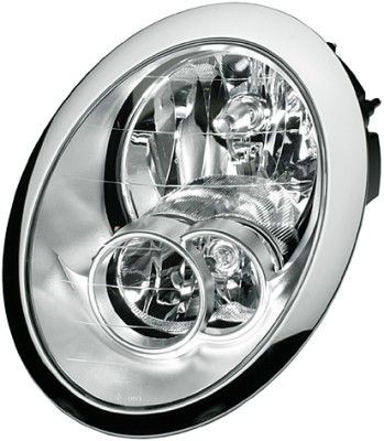 E1 1808 HELLA Right, H7/H7, Halogen, 12V, with low beam, with high beam, without indicator, for right-hand traffic, with bulb, with motor for headlamp levelling, ECE Left-hand/Right-hand Traffic: for right-hand traffic, Frame Colour: Titanium Front lights 1ER 010 068-081 buy