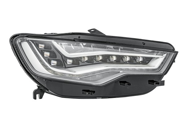 E1 3085 HELLA Right, LED, LED, 12V, with low beam (LED), with cornering light (LED), with position light (LED), with dynamic bending light, with indicator (LED), with daytime running light (LED), with high beam (LED), for right-hand traffic, without LED control unit for daytime running-/position ligh, without LED control unit for low beam/high beam, without LED control unit for indicators Left-hand/Right-hand Traffic: for right-hand traffic, Vehicle Equipment: for vehicles with dynamic bending light Front lights 1EX 011 151-421 buy