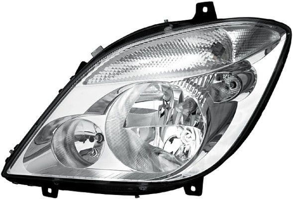 E1 10881 HELLA Right, PY21W, H7/H7/H7, W5W, Halogen, FF, 12V, with front fog light, with high beam, with low beam, with position light, with indicator, for left-hand traffic, with bulbs, with motor for headlamp levelling Left-hand/Right-hand Traffic: for left-hand traffic Front lights 1LB 247 012-081 buy
