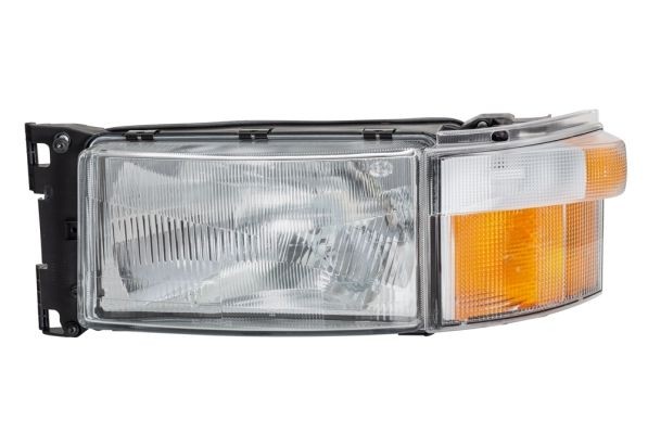 E1 111 HELLA Left, R10W, P21W, H4, Halogen, 24V, with low beam, with high beam, with position light, with indicator, for left-hand traffic, without bulbs Left-hand/Right-hand Traffic: for left-hand traffic Front lights 1LG 007 150-111 buy
