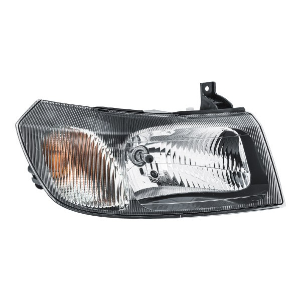 HELLA 1LG 354 024-061 Headlight Right, H4, P21/5W, W5W, Halogen, 12V, with high beam, with low beam, with position light, with indicator, for left-hand traffic, with motor for headlamp levelling, with bulbs