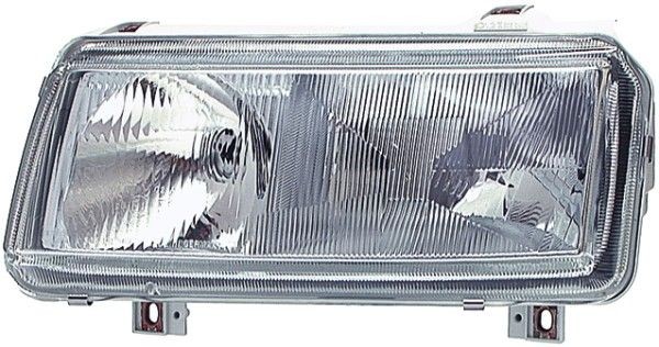 HELLA 1LH 006 840-281 Headlight Right Front, H1/H1, W5W, Halogen, 12V, with high beam, with position light, with low beam, for left-hand traffic, without bulbs, without direction indicator, ECE