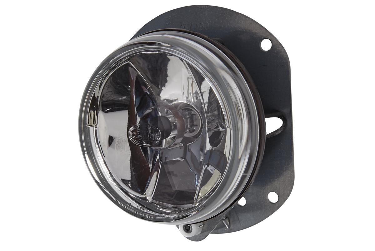 E1 1342 HELLA transparent, round, Left, Right, with bulb Fog Light 1N0 008 582-011 buy