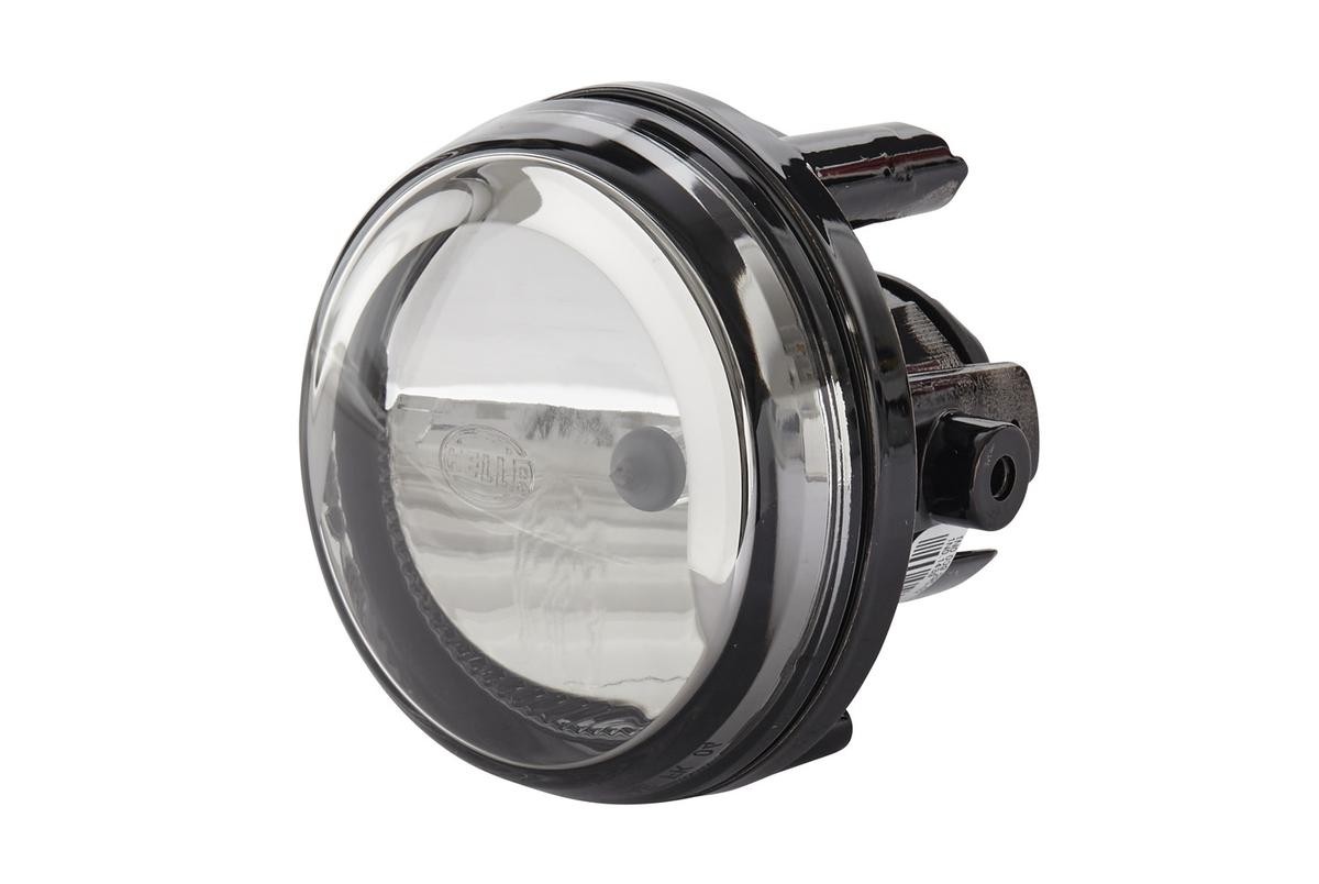 DynaView Evo 2 HELLA transparent, round, Right, with bulb , with fastening clamp Fog Light 1N0 009 295-021 buy