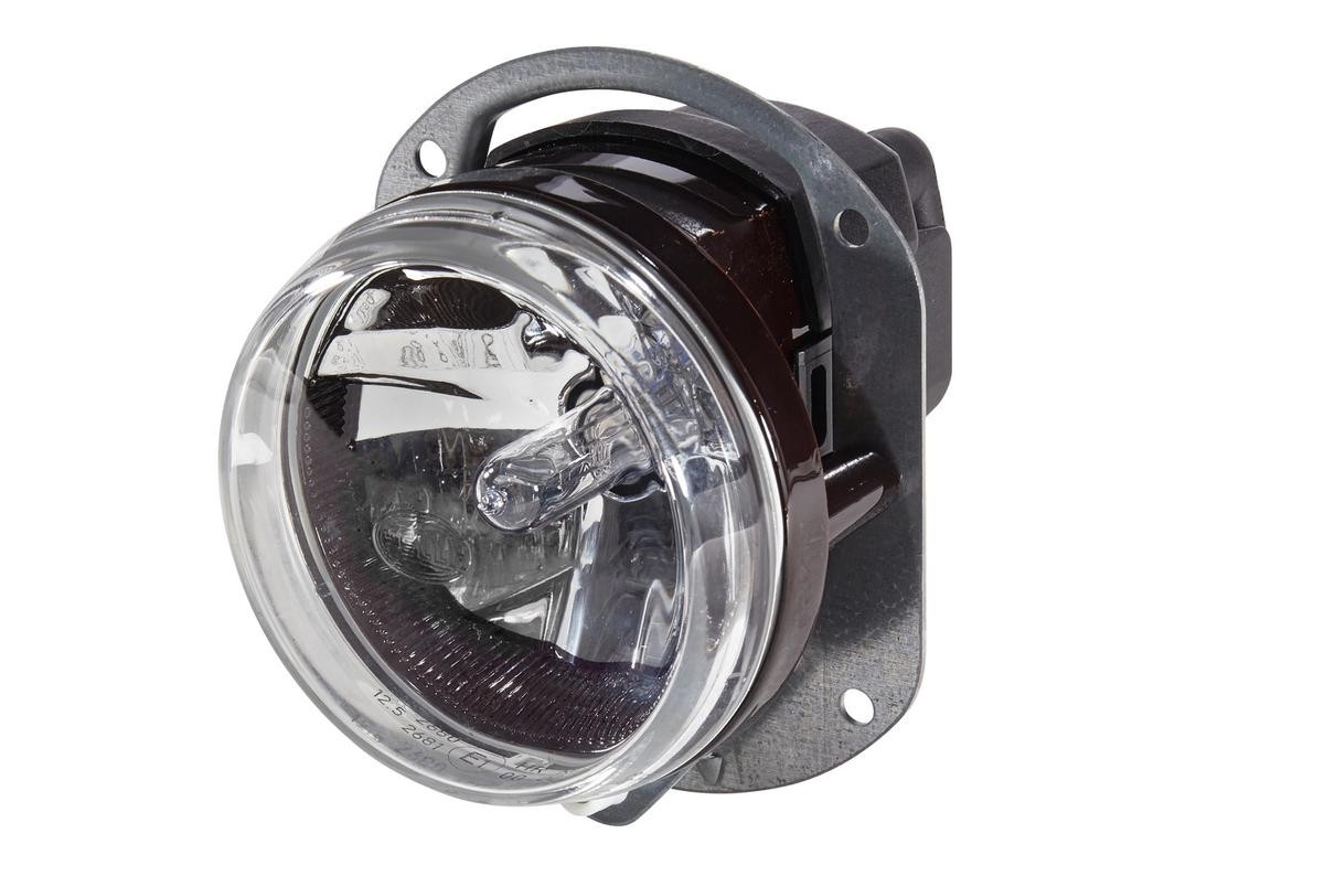 90 mm HELLA transparent, round, Right, Left, with bulb , with carrier frame Fog Light 1N0 010 294-001 buy