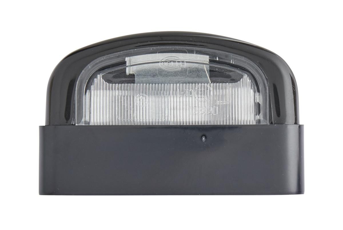 2KA001386-281 Licence Plate Light E1 12820 HELLA C5W, Halogen, Right, Left, outer, Rear, without bulbs