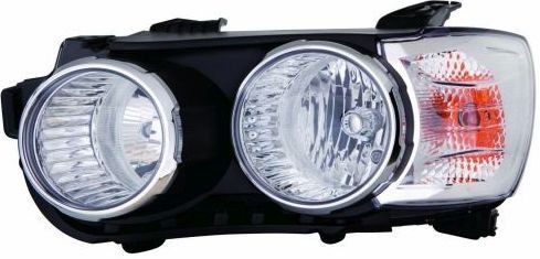 235-1114LMLDEM1 ABAKUS Headlight CHEVROLET Left, H7/H1, PY21W, W5W, Crystal clear, without bulb holder, with motor for headlamp levelling, PX26d, BAU15s, P14.5s