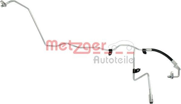 Tuyaux et conduites pièces de rechange - Conduite à haute / basse pression, climatisation METZGER 2360054