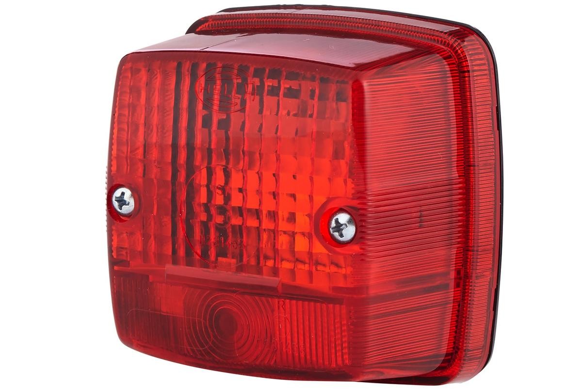 026010 HELLA Left, Right, red, black, without bulbs Combination Rearlight 2SB 003 014-151 buy