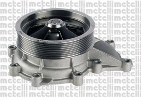 METELLI with seal, Mechanical, Water Pump Pulley Ø: 144 mm, for v-ribbed belt use Water pumps 24-1201 buy