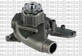 METELLI 24-1299 Water pump with seal, Mechanical, for v-ribbed belt use