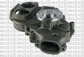 METELLI 24-1301 Water pump with seal, Mechanical, for v-ribbed belt use
