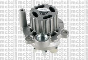 24-1355 METELLI Water pumps PORSCHE Number of Teeth: 19, with seal ring, Mechanical, Metal, Water Pump Pulley Ø: 56,23 mm, for toothed belt drive