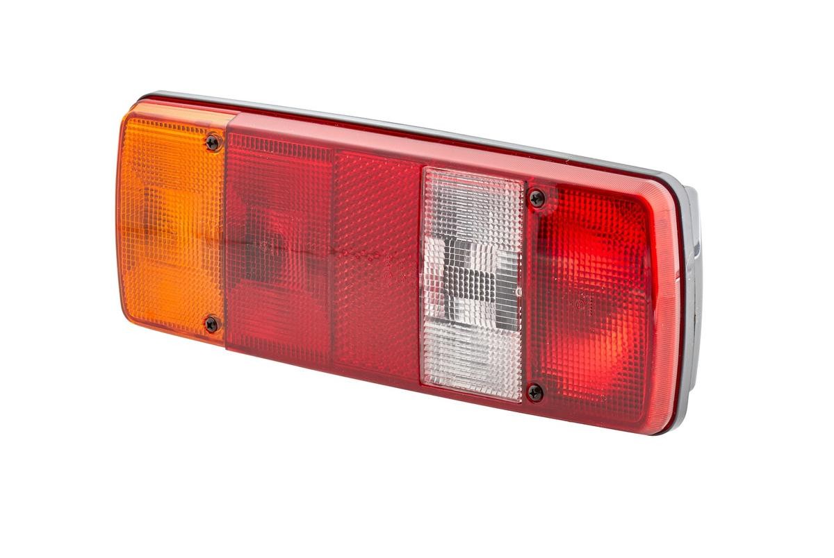 HELLA 2SK 003 567-651 Combination Rearlight Left, Multi-coloured, red/yellow, white, black, without bulbs